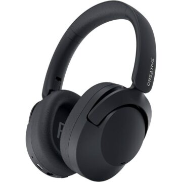 Безжични слушалки - Creative Zen Hybrid 2, Bluetooth, 67ч. батерия, ANC, сгъваеми, черен