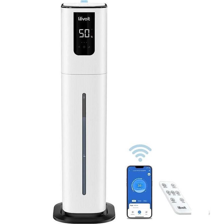 Овлажнител за въздух Levoit OasisMist 1000S, Smart (LUH-M101S-WEUR), Бял