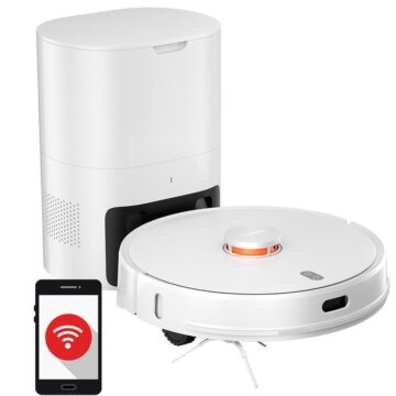 Прахосмукачка робот Xiaomi LYDSTO R1 Pro, Контейнер 3 литра, Бял