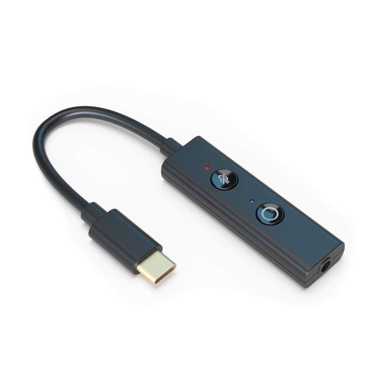 ЗВУКОВА КАРТА CREATIVE SOUND BLASTER PLAY 4, USB-C, 3.5mm, NoiseClean, Crystal Voice,