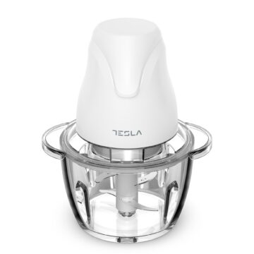 Чопър Tesla FC302W, 400W, 1 Литър, Стъкло, Остриета Неръждаема Стомана