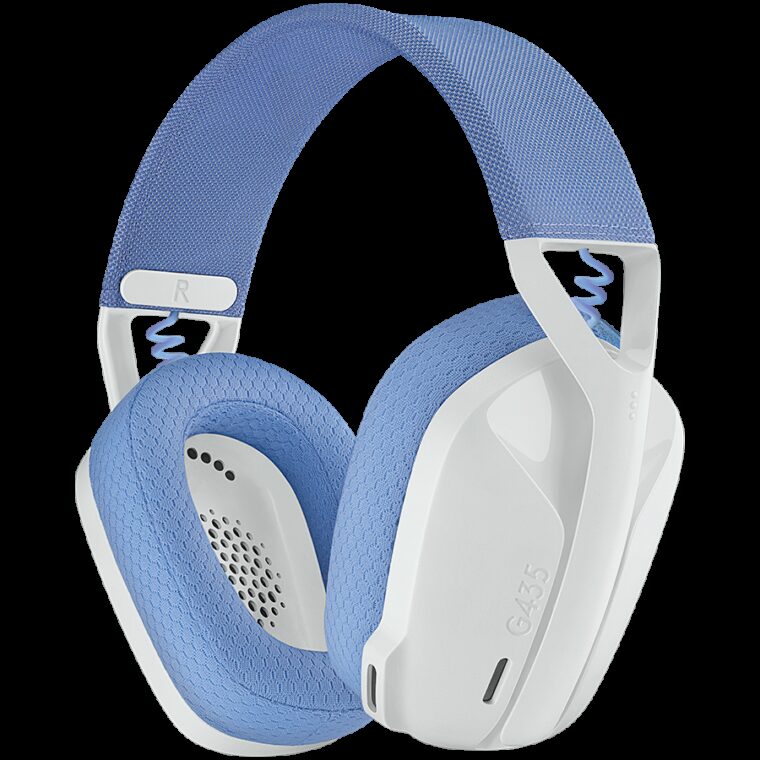 Гейминг слушалки Logitech - G435, Безжични, Сини