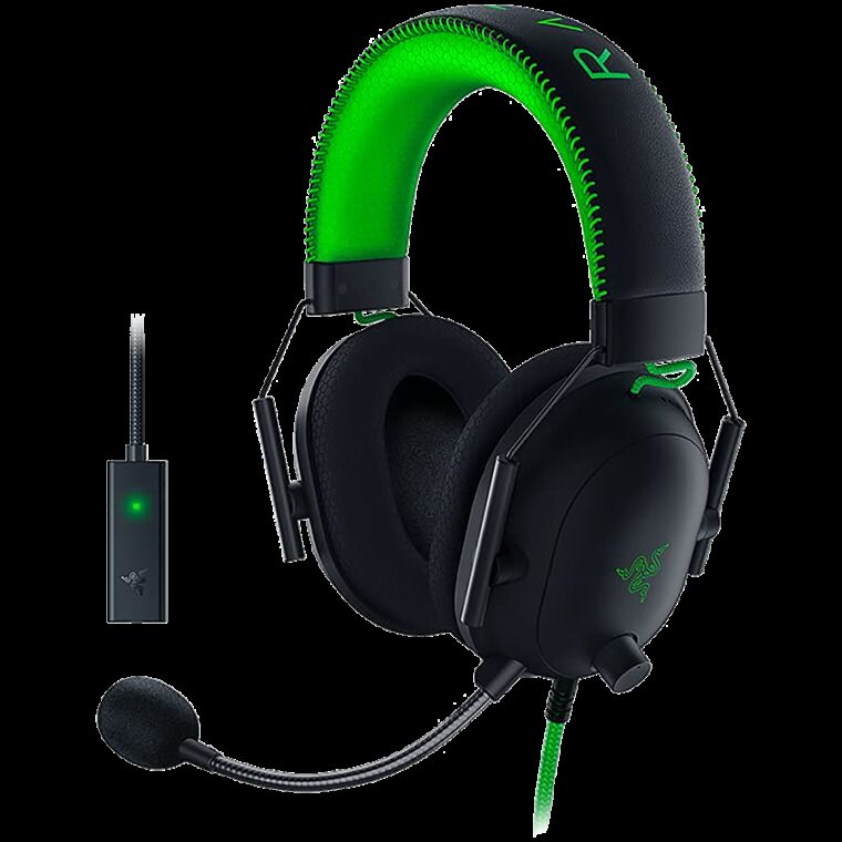 Геймърски слушалки Razer BlackShark V2 + USB Sound Card