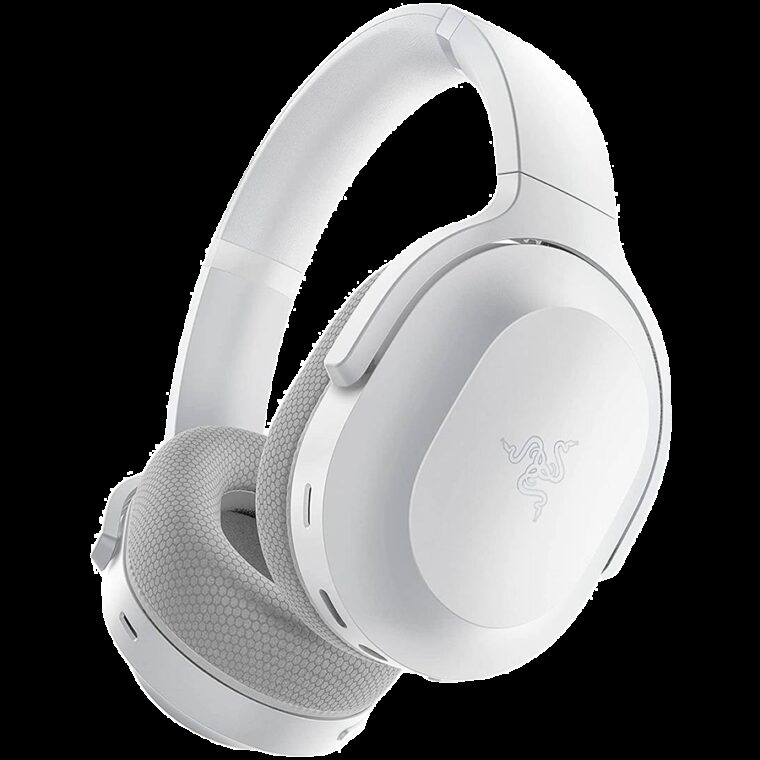 Геймърски слушалки Razer Barracuda, Mercury White, Type-C