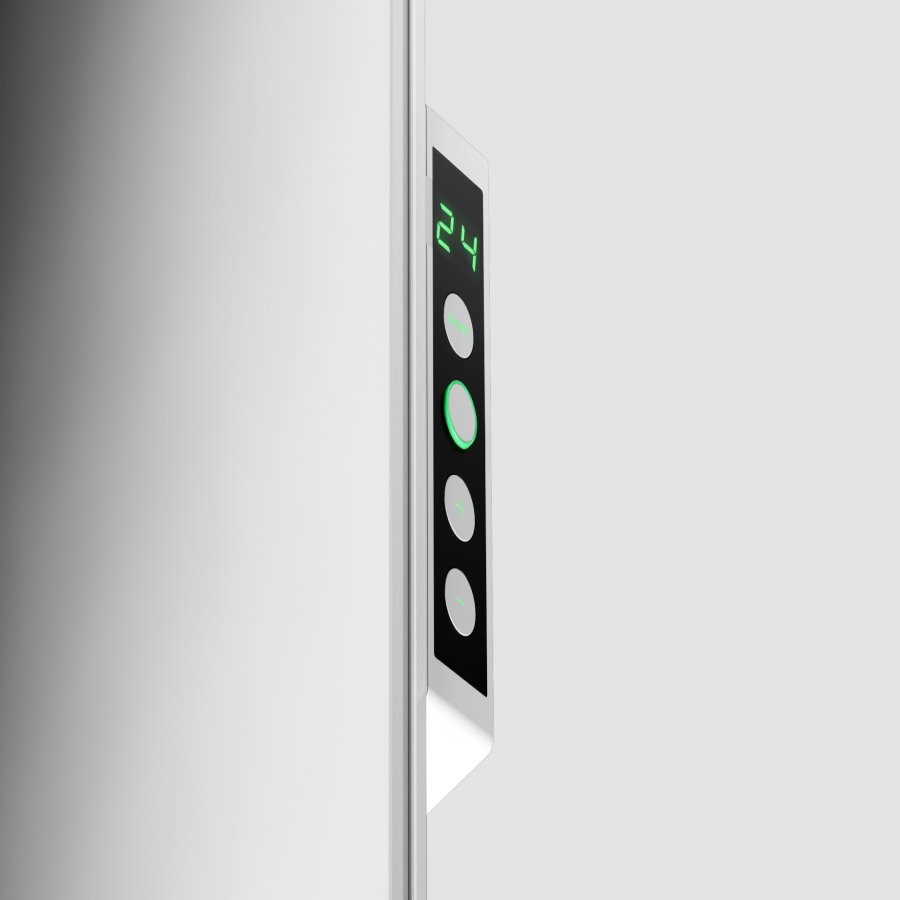 AENO Premium Eco Смарт Отоплител, 700W, Закалено стъкло, Инфрачервен+конвекционен тип отопление, Led дисплей, БЯЛ 5 AENO Premium Eco Смарт Отоплител, 700W, Закалено стъкло, Инфрачервен+конвекционен тип отопление, Led дисплей, БЯЛ - Image 5