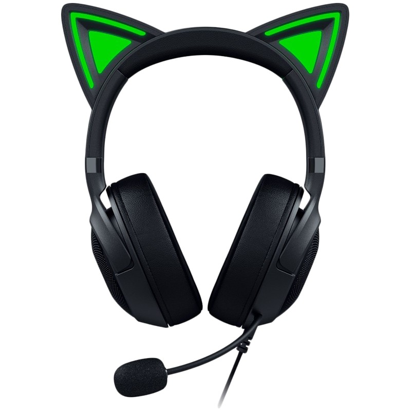 Геймърски слушалки Kraken Kitty V2 - Black 1 Геймърски слушалки Kraken Kitty V2 - Black