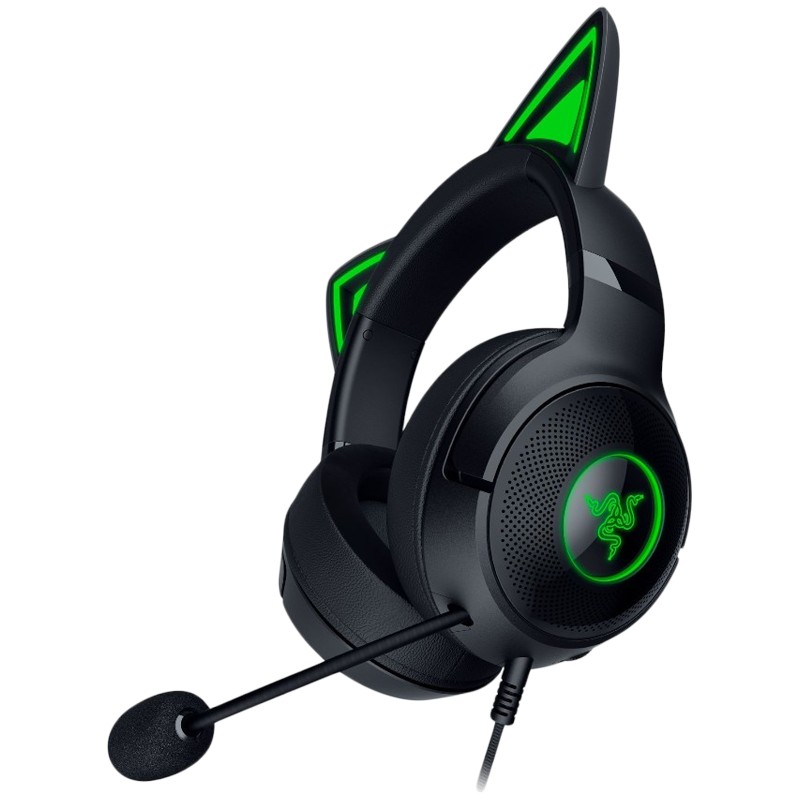Геймърски слушалки Kraken Kitty V2 - Black 2 Геймърски слушалки Kraken Kitty V2 - Black - Image 2