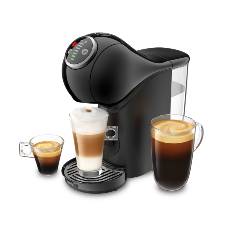 Кафемашина с капсули Krups GENIO S PLUS, 1500W, 15 bar, 0,8 l, Черен