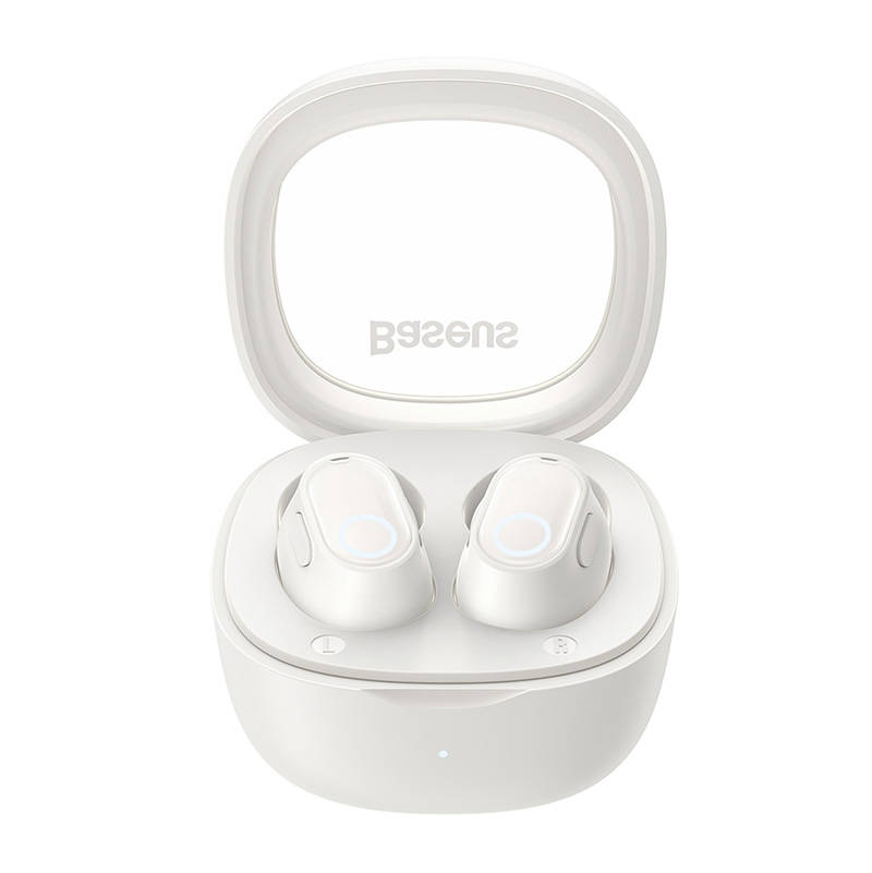 Безжични Bluetooth слушалки Baseus TWS Bowie WM02 NGTW180002 - бели 1 Безжични Bluetooth слушалки Baseus TWS Bowie WM02 NGTW180002 - бели