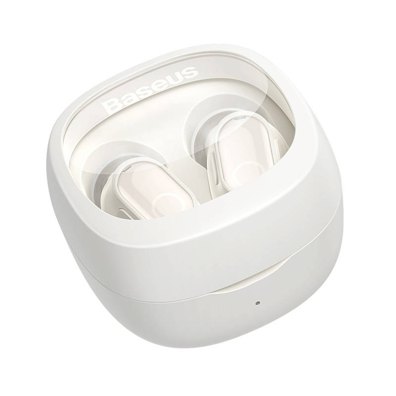 Безжични Bluetooth слушалки Baseus TWS Bowie WM02 NGTW180002 - бели 2 Безжични Bluetooth слушалки Baseus TWS Bowie WM02 NGTW180002 - бели - Image 2