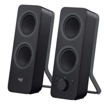 Безжични тонколони Logitech Z207, 2.0, Bluetooth 4.1, до 20 метра, 10W, За бюро, Черни