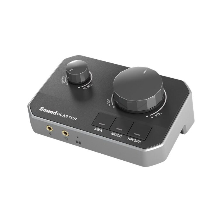 Външна звукова карта, CREATIVE Sound Blaster G8 – Hi-Res Gaming USB DAC с двойно USB аудио смесване, Dolby Digital, Acoustic Engine,HDMI ARC, RCA