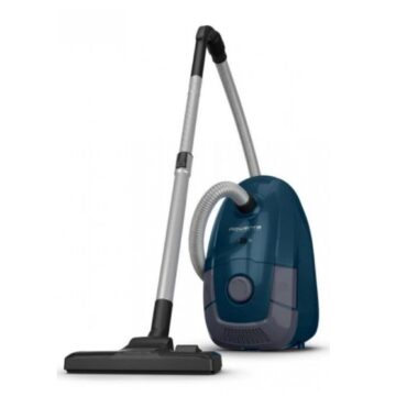 Прахосмукачка с торба Rowenta Power XXL/RO3126EA, до 900 W, HEPA филтър, Торба (Hygiene+)4.5 l, Аксесоари, Син