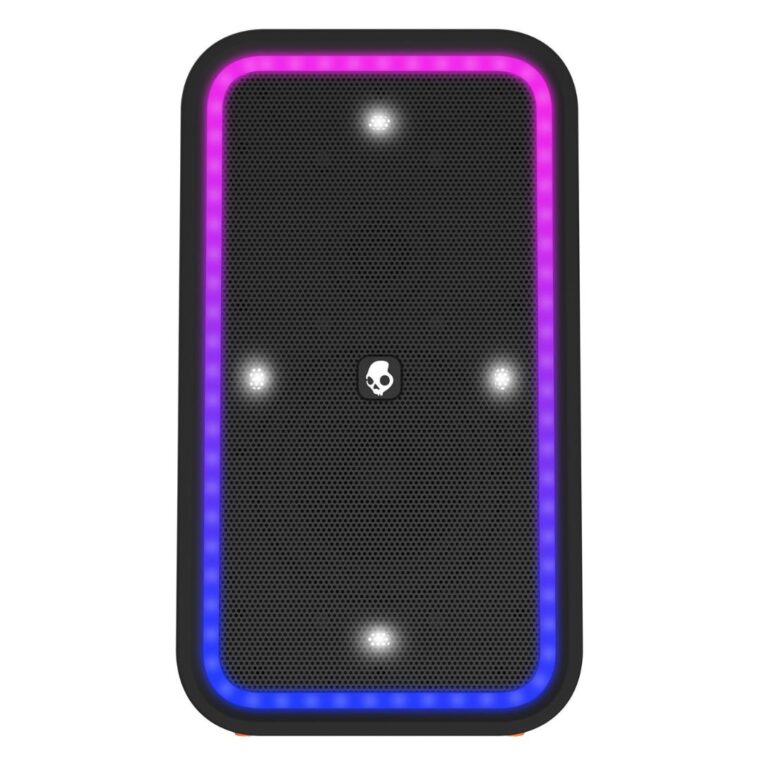 Аудио система Skullcandy Stomp XL Party, Bluetooth, TWS, LED светлини, Микрофон, Батерия до 12 часа, Черен