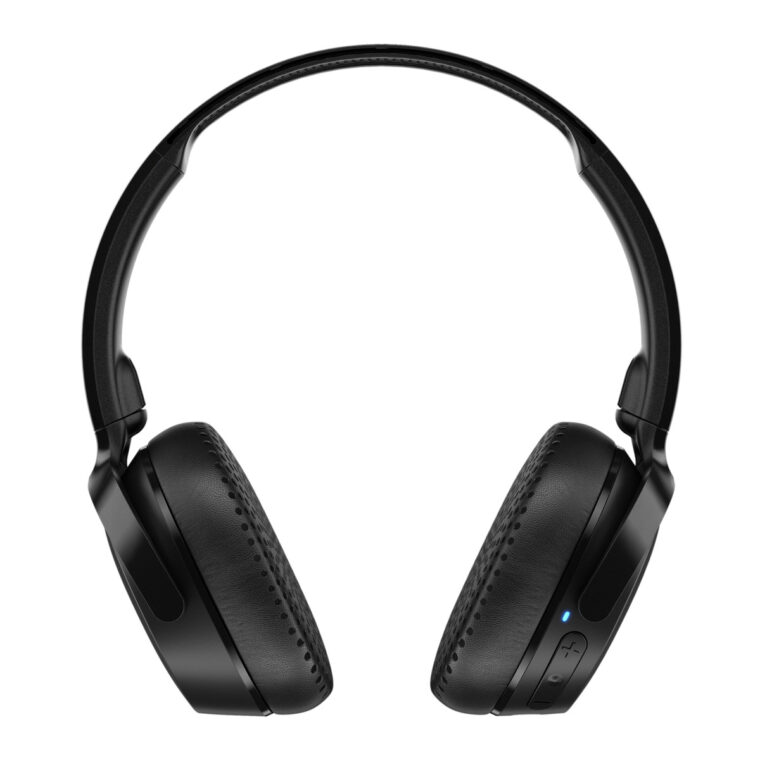 Безжични слушалки Skullcandy Riff Wireless 2, Bluetooth 5.2, Микрофон, Tile технология, Батерия до 34 часа, Черен