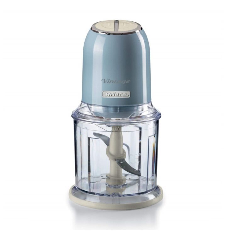 Мултифункционален чопър Ariete Vintage, 400W, 4 ножа от неръждаема стомана, Противоплъзгащи крачета, Трошене на лед