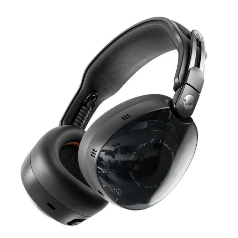 Безжични слушалки Skullcandy Aviator 900 ANC, Bluetooth 5.3, EQ режими, Микрофон, Стерео, Сгъваеми, Батерия до 60 часа, Черен