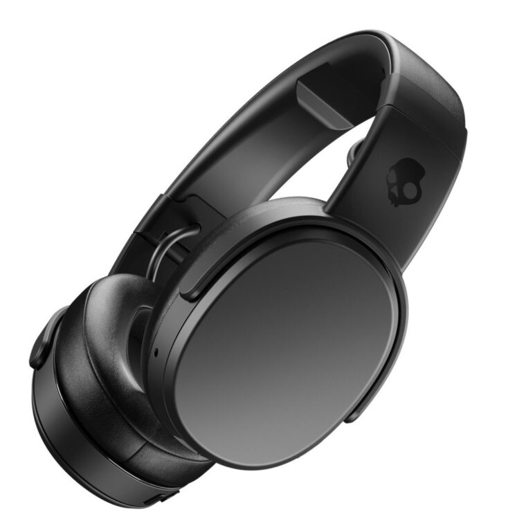 Безжични слушалки Skullcandy Crusher Wireless, Сгъваеми, Bluetooth, Микрофон, Батерия до 40 часа, Черен
