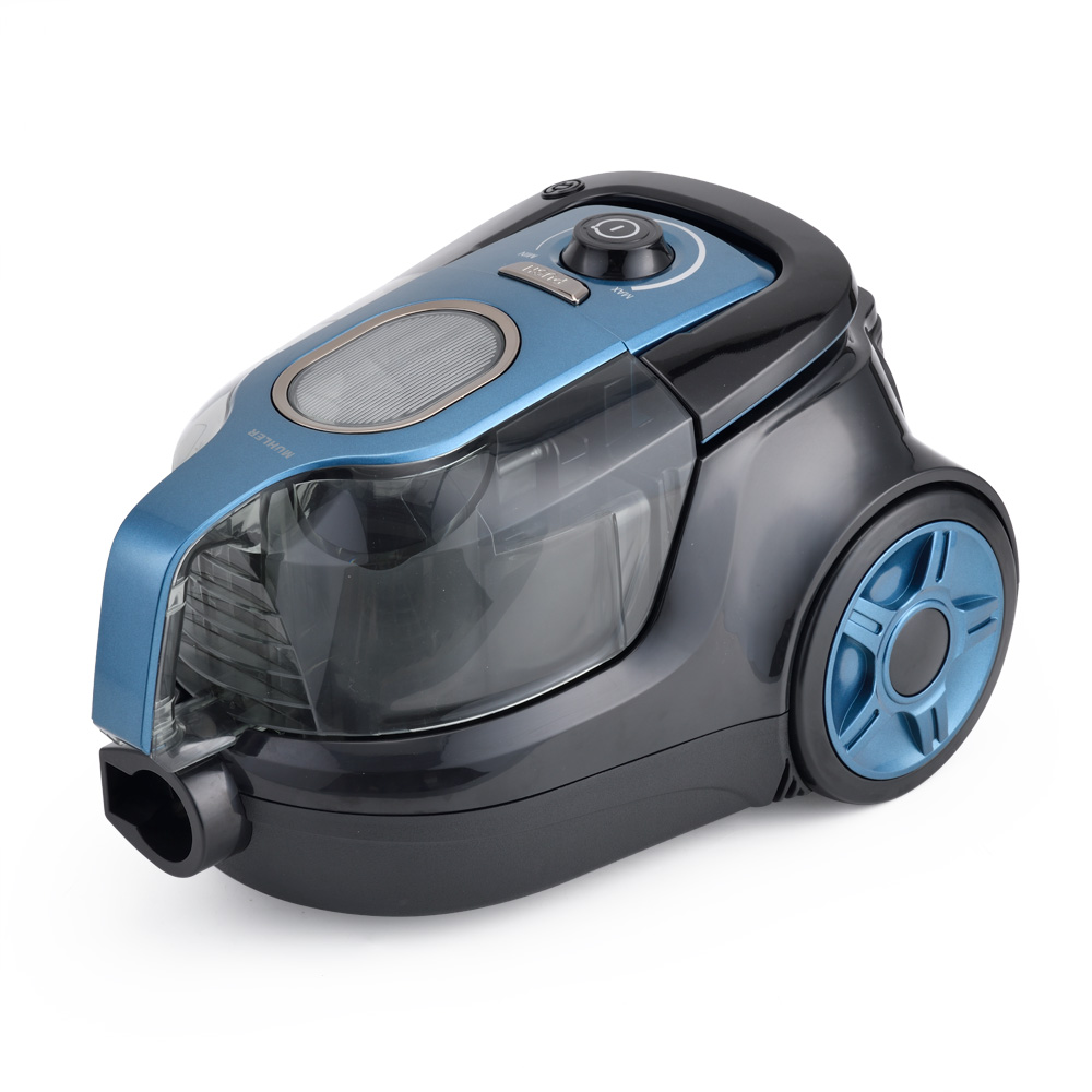 Прахосмукачка без торбичка MUHLER MVC-80BS, 850W, Кабел 5 м, Контейнер 2 л, 3-степенна филтрация, Паркинг позиция, Черен и син 3 Прахосмукачка MUHLER MVC-80BS без торбичка