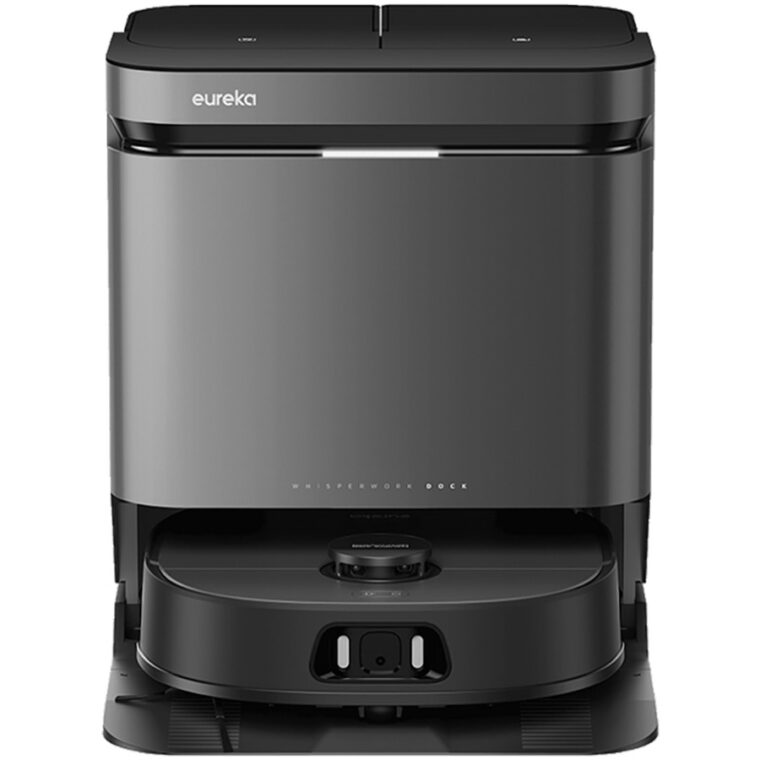 Робот Прахосмукачка EUREKA J15WH, Смукателна Мощност 16,2 kPa, Технология Против Оплитане, Почистване с Гореща Вода до 75°C, Основа, Накрайници, Ръководство за Бърз Старт