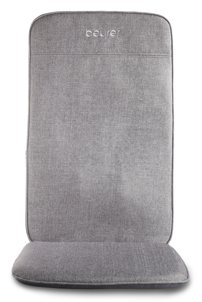 Shiatsu Масажна Седалка Beurer MG 202,4-Главова Shiatsu Масажна Система, 2 Степени на Интензитет, Свръхтънък Гръбен Корпус, Свръхлека Конструкция за Лесно Боравене, LED Индикация на Степента 2 Shiatsu масажна седалка Beurer MG 202