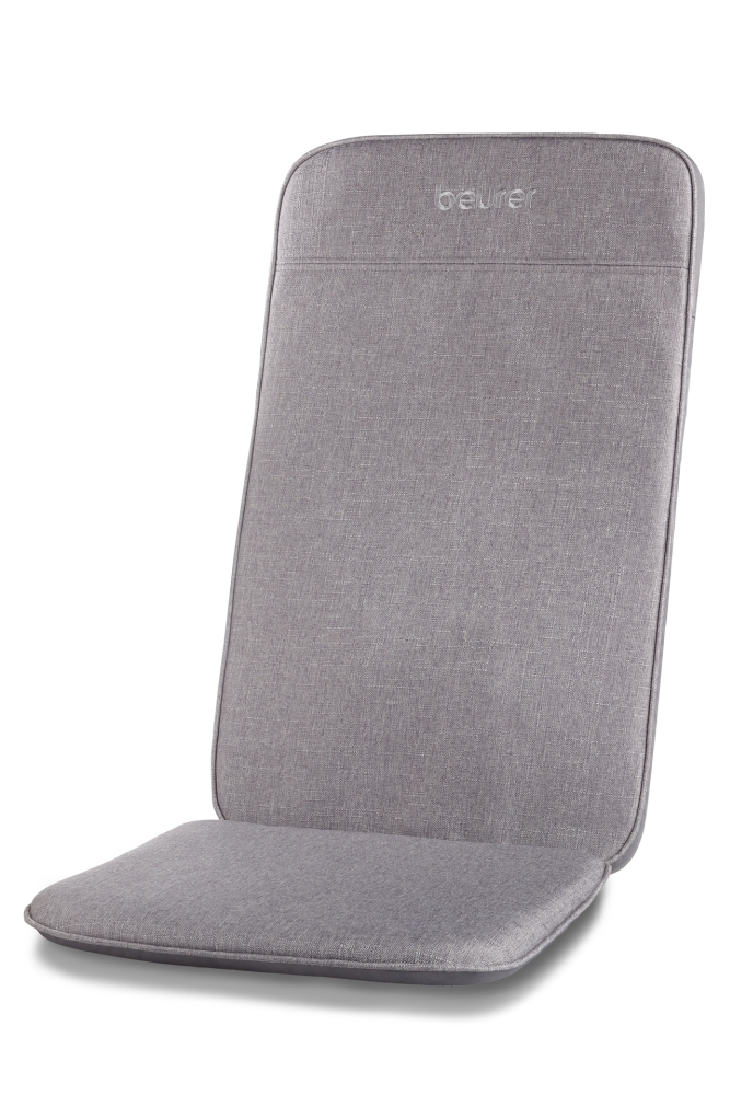 Shiatsu Масажна Седалка Beurer MG 202,4-Главова Shiatsu Масажна Система, 2 Степени на Интензитет, Свръхтънък Гръбен Корпус, Свръхлека Конструкция за Лесно Боравене, LED Индикация на Степента 1 Shiatsu масажна седалка Beurer MG 202