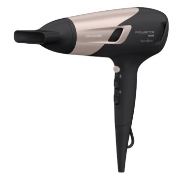 Сешоар Rowenta CV5831F0 Studio Dry Glow в черно и розово