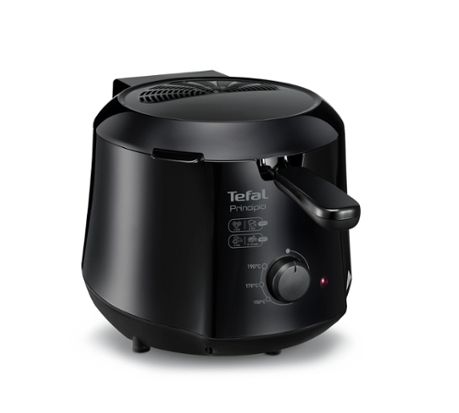 Фритюрник Tefal Principio FF230831, Мощност 1000W, Капацитет за мазнина 1.2 л, Черен