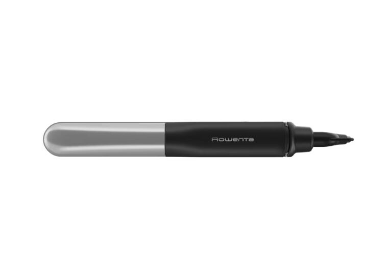 2-в-1 Преса и Маша за Коса Rowenta SF7120E0 Thermostyle, Температурен Диапазон 150–230°C, 6 Температурни Настройки, Титаниево Покритие на Плочите, Йонен Генератор Срещу Статично Електричество и Фриз, за Изправяне и Къдрене, Термоустойчива Ръкавица