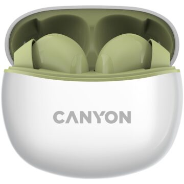 Зелени TWS слушалки CANYON TWS-5