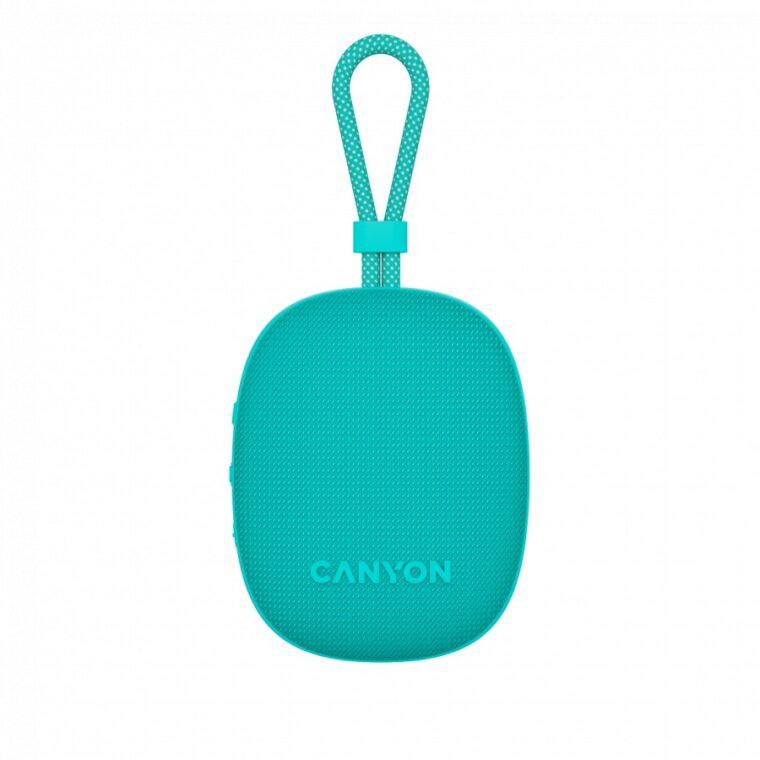 Преносима Bluetooth тонколона CANYON OnMove 12 Mint, IPX7