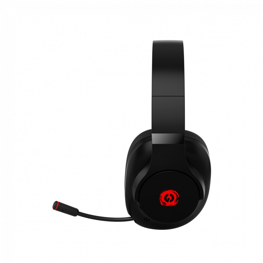 Гейминг Слушалки CANYON EGO GH-16, 3 режима на свързване, Ниска латентност, Bluetooth 5.3, 40 мм говорители, Стерео, Микрофон, Черен 2 Gaming headset CANYON EGO GH-16 в черен цвят
