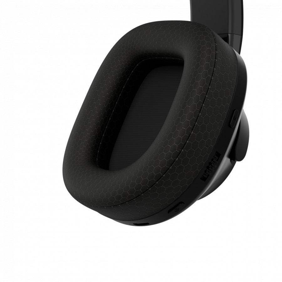 Гейминг Слушалки CANYON EGO GH-16, 3 режима на свързване, Ниска латентност, Bluetooth 5.3, 40 мм говорители, Стерео, Микрофон, Черен 4 Gaming headset CANYON EGO GH-16 в черен цвят