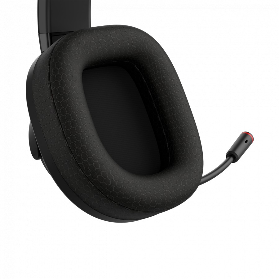 Гейминг Слушалки CANYON EGO GH-16, 3 режима на свързване, Ниска латентност, Bluetooth 5.3, 40 мм говорители, Стерео, Микрофон, Черен 5 Gaming headset CANYON EGO GH-16 в черен цвят