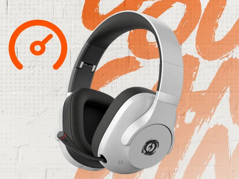 Гейминг Слушалки CANYON EGO GH-16, 3 режима на свързване, Ниска латентност, Bluetooth 5.3, 40 мм говорители, Стерео, Микрофон, Бял 10 Гейминг слушалки CANYON EGO GH-16