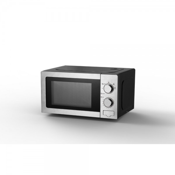 Микровълнова фурна Voltz OV51443C, Мощност 700W, Обем 20л, 5степени на мощност, Таймер до 35мин., Размразяване, Сив 1 Микровълнова фурна Voltz OV51443C, Мощност 700W, Обем 20л, 5степени на мощност, Таймер до 35мин., Размразяване, Сив