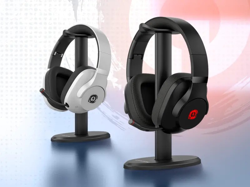 Гейминг Слушалки CANYON EGO GH-16, 3 режима на свързване, Ниска латентност, Bluetooth 5.3, 40 мм говорители, Стерео, Микрофон, Черен 18 Gaming headset CANYON EGO GH-16 в черен цвят
