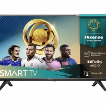 Черен 32-инчов HD Smart LED телевизор Hisense 32A4Q