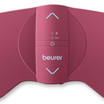 Уред Beurer EM 50 Menstrual Relax в ягодово червен цвят