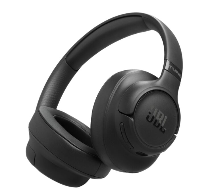 Безжични слушалки JBL Tune 780NC, Адаптивно шумопотискане,  Работа без ANC до 76 часа, Bluetooth, Multipoint връзка, 40 мм говорители, Черен