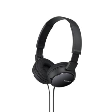 Черни жични on-ear слушалки Sony MDR-ZX110