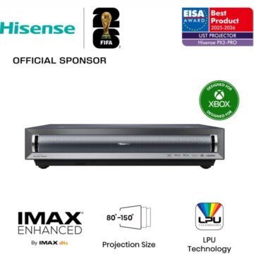 Лазерен ултракъсофокусен проектор Hisense PX3-PRO