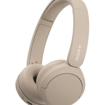 Безжични on-ear слушалки SONY WH-CH520 в цвят Cream