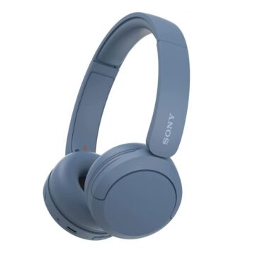 Сини безжични on-ear слушалки Sony WH-CH520