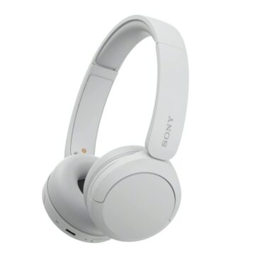 Бели безжични on-ear слушалки Sony WH-CH520