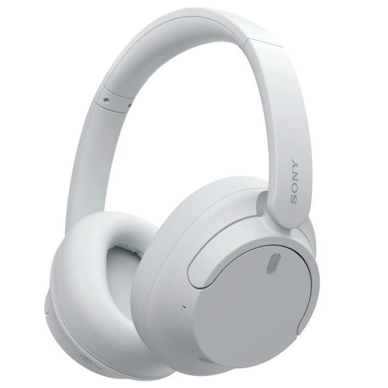 Безжични Over-ear слушалки Sony WH-CH720N, Активно шумопотискане, Ambient Sound Mode, Батерия до 35 ч, Бял
