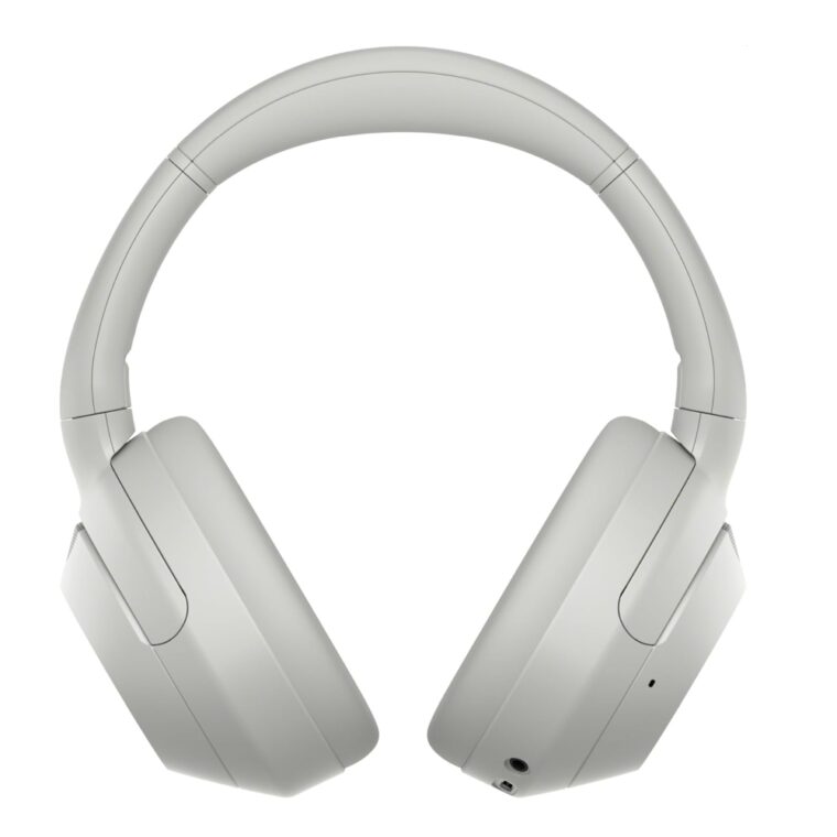 Безжични слушалки Sony WH-ULT900N, Bluetooth, Шумопотискане, Режим за околен звук, Възпроизвеждане до 50 ч, Бял