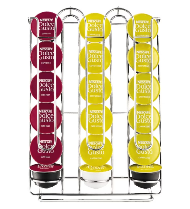 Поставка за капсули KRUPS XB201000, Капацитет до 18 Капсули, За NESCAFÉ Dolce Gusto Капсули 1 Поставка за капсули KRUPS XB201000