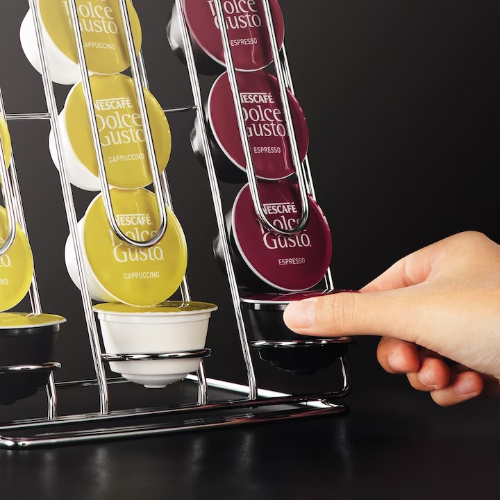Поставка за капсули KRUPS XB201000, Капацитет до 18 Капсули, За NESCAFÉ Dolce Gusto Капсули 4 Поставка за капсули KRUPS XB201000