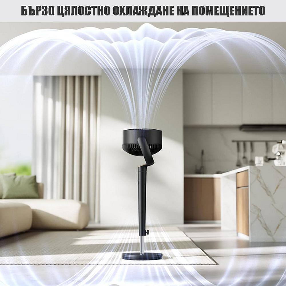 Вентилатор Dreo TurboPoly™ Fan 154, 120 градуса завъртане 4 Вентилатор Dreo TurboPoly™ Fan 154, 120 градуса завъртане - Image 4
